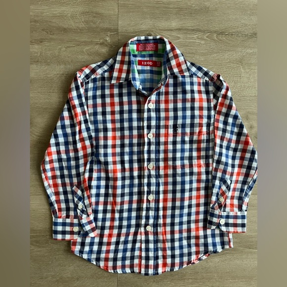 Toddler Boy Dress Shirt Bundle Size 4 Long Sleeve Button-Up 3-Shirts - Picture 5 of 7